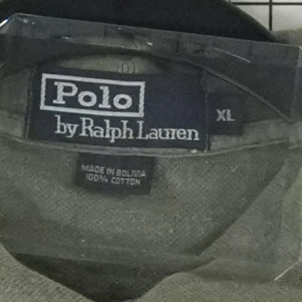 Polo‎ Ralph Lauren Men's Size XL Olive Green Pique Cotton Polo Shirt Top